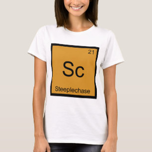 T-shirt Sc - Symbole drôle d'élément de chimie de cours