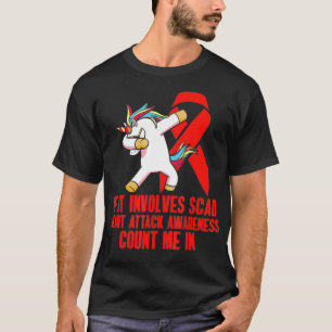 T-shirt SCAD Attaque cardiaque Survivor Dose US Guerrier L