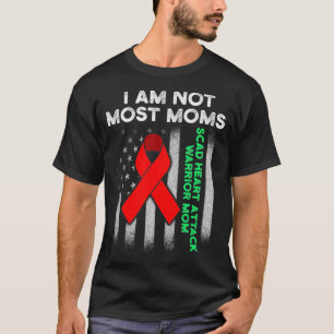 T-shirt SCAD Attaque cardiaque Survivor Pride Guerrier Sen