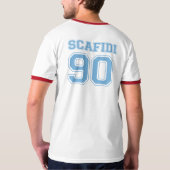 T-shirt Scafidi, Mike (Dos entier)