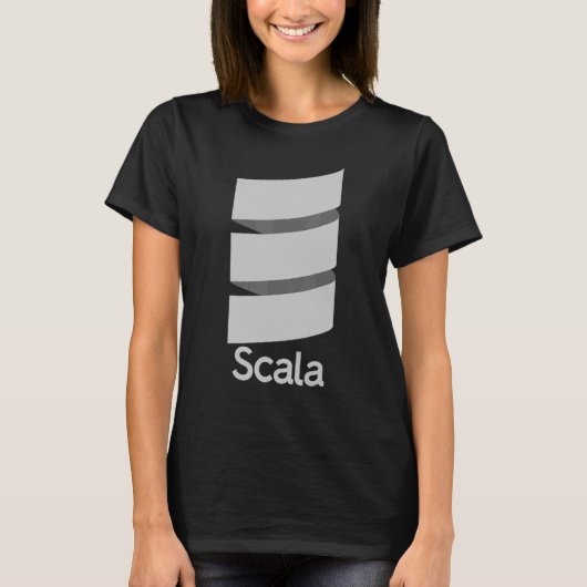 T-shirt Scala Programmation Logiciels Codeurs P (Devant)