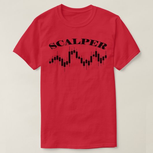 T-shirt Scalper Forex Trader Jour Trader 1 (Design devant)