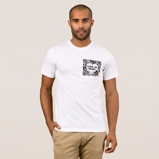 T-Shirt Scan My Heart (Devant entier)