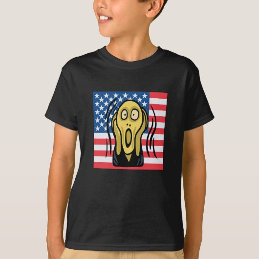 T-shirt Scandale américain (Devant)