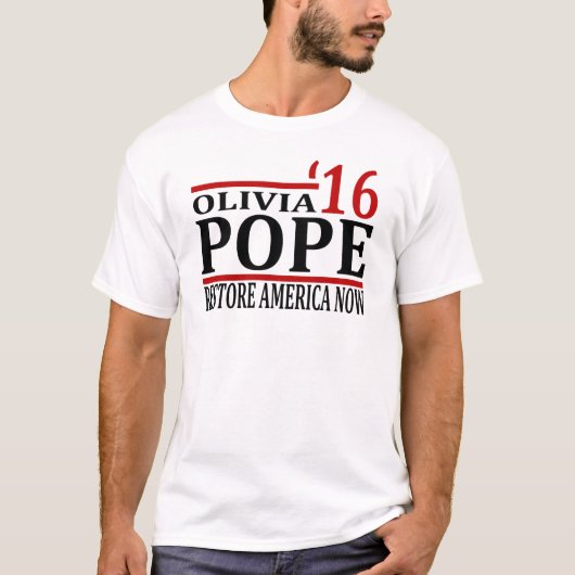 T-SHIRT SCANDALE POPE D'OLIVIE 2016 (Devant)
