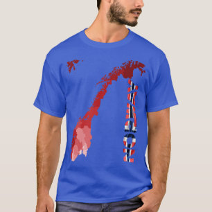 T-shirt Scandinavie Pays Norwegian Pride Norvège