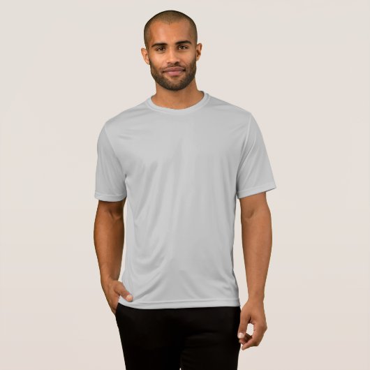 T-shirt Scannable Company QR Code Mens Back Print Silver (Devant entier)