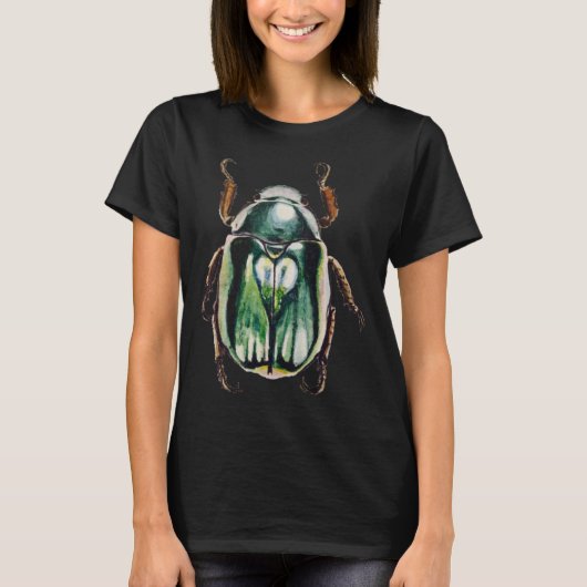 T-shirt Scarab beetle (Devant)