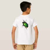 T-shirt Scarab beetle (Dos entier)