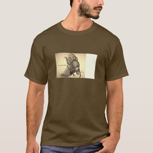 T-shirt Scarabée de Dung immortel (Devant)