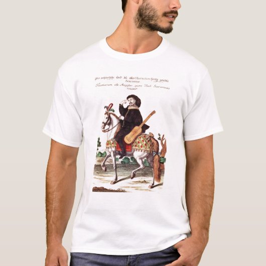T-shirt Scaramouche à cheval (Devant)