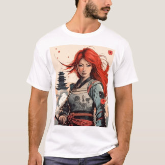 T-shirt Scarlet Blossom Samurai