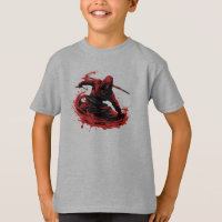 Scarlet Stealth : Chemise de maître rouge Ninja