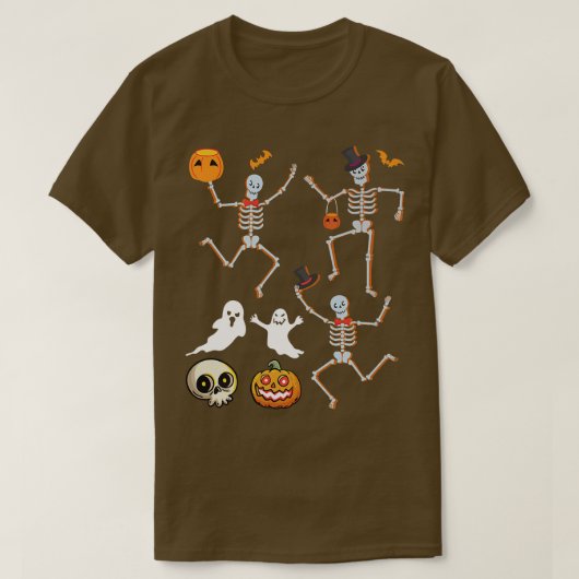 T-shirt Scary éffrayant Halloween citrouille sorcières fem (Design devant)