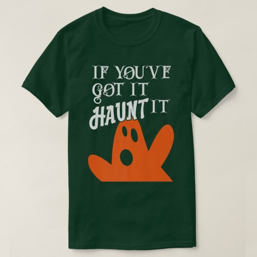 T-shirt Scary Halloween Déplaisant fantôme si vous l'avez  (Design devant)