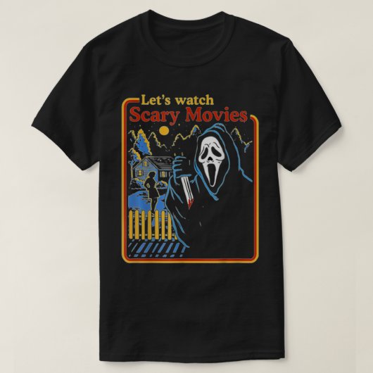 T-shirt Scary Movie Scream Horror Essential (Design devant)