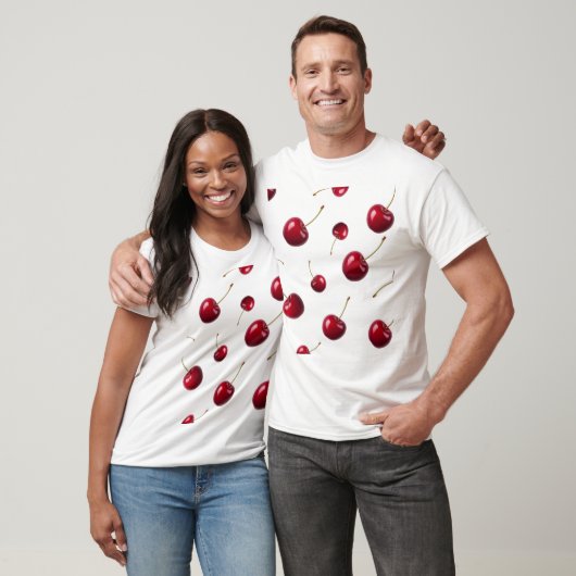 T-shirt Scattered Cherries (Unisexe)