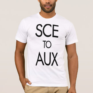 T-shirt SCE aux AUX comme Race spatiale et Rocket Science