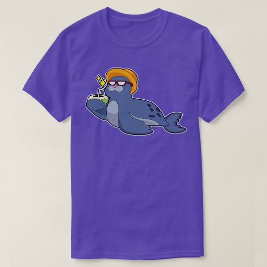 T-shirt Sceau à la noix de coco (Design devant)