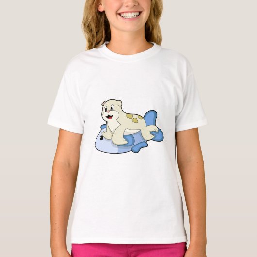 T-shirt Sceau avec poisson (Devant)