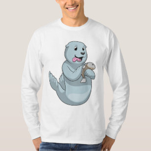 T-shirt Sceau avec poisson