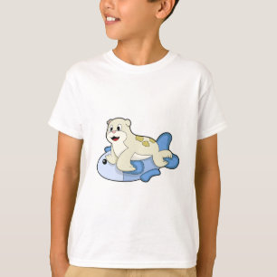 T-shirt Sceau avec poisson