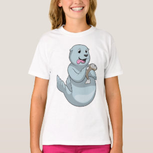 T-shirt Sceau avec poisson