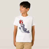 T-shirt Sceau avec water polo (Devant entier)