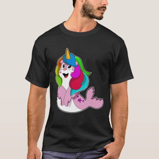 T-shirt Sceau comme licorne (Devant)