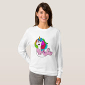 T-shirt Sceau comme licorne (Devant entier)