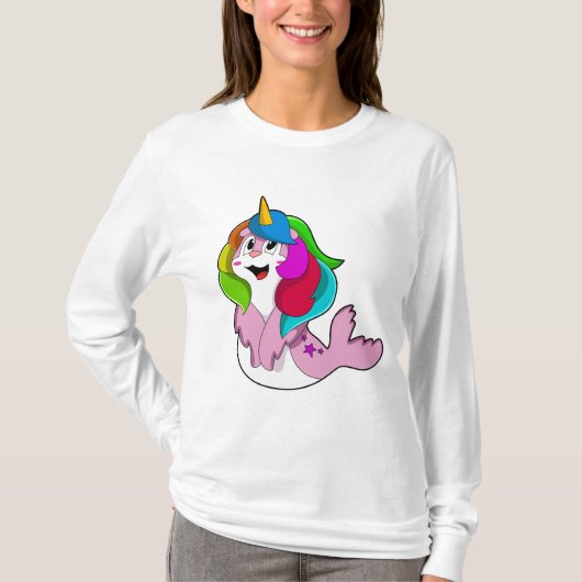 T-shirt Sceau comme licorne (Devant)