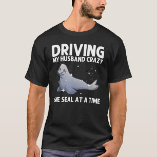 T-shirt Sceau cool pour les femmes maman Lion de mer Sceau