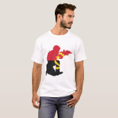 T-shirt Sceau d'Angola (Devant entier)
