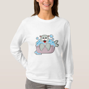 T-shirt Sceau dans la baignoire