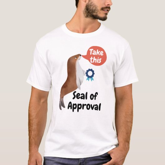 T-shirt Sceau d'approbation (Devant)