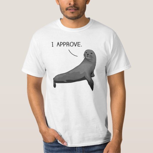 T-shirt Sceau d'approbation (Devant)
