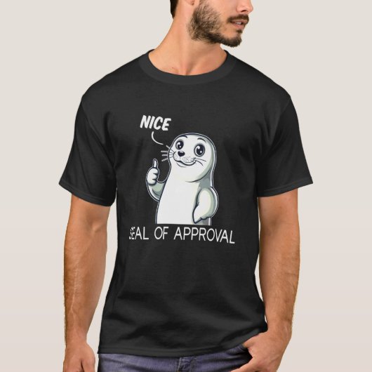 T-shirt Sceau d'approbation (Devant)