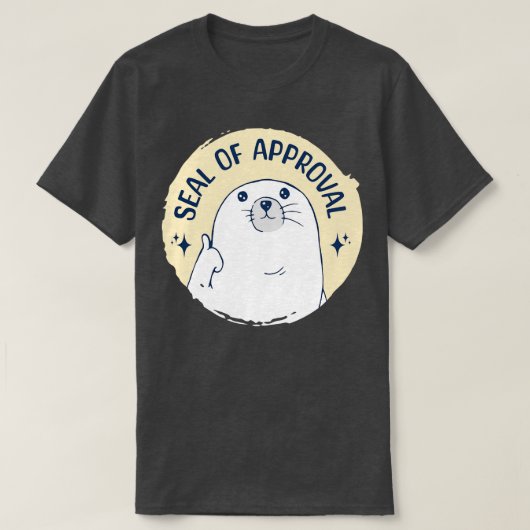 T-shirt Sceau D'Approbation (Design devant)