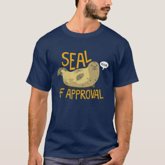 T-shirt Sceau d'approbation famille drôle