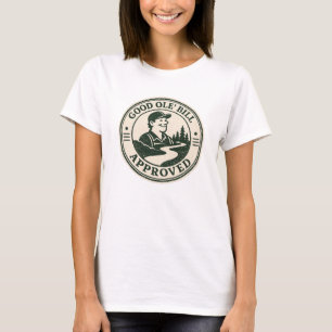 T-shirt Sceau d'autorité vintage approuvé par Good Ole' Bi