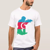 T-shirt Sceau d'Azerbaïdjan (Devant)