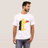 T-shirt Sceau de Belgique (Devant entier)