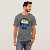 T-shirt Sceau de Chattanooga, Tennessee (Devant entier)