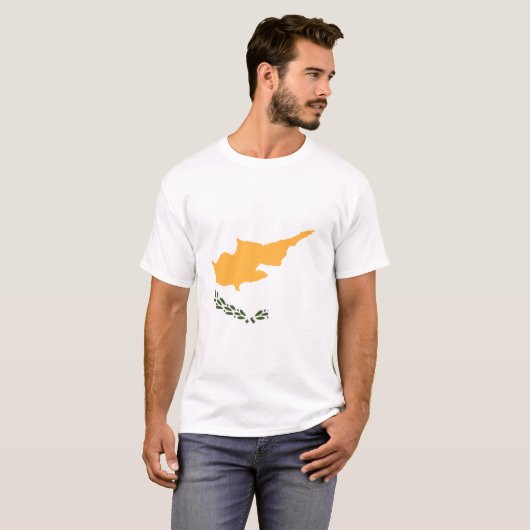 T-shirt Sceau de Chypre (Devant entier)