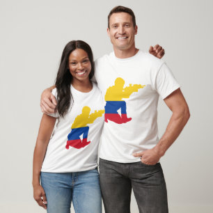 T-shirt Sceau de Colombie