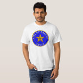 T-shirt Sceau de Dallas (Devant entier)