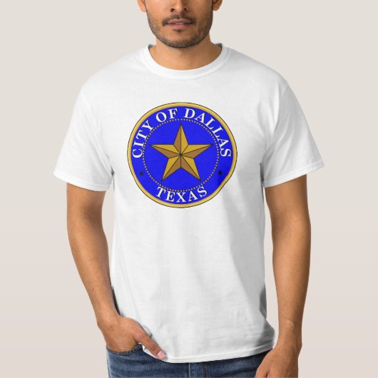T-shirt Sceau de Dallas (Devant)