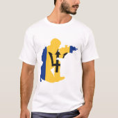 T-shirt Sceau de la Barbade (Devant)