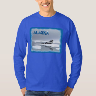 T-shirt Sceau De Ruban Sur Glace
