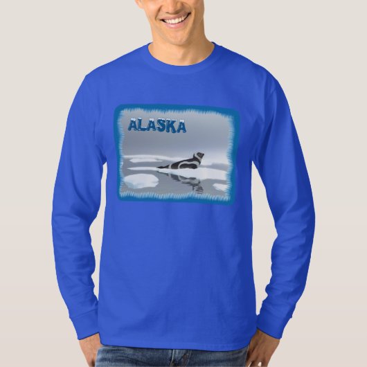T-shirt Sceau De Ruban Sur Glace (Devant)